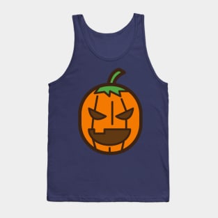 Doodle Pumpkin Head Tank Top